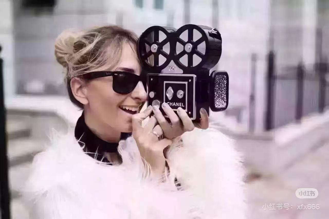 Chanel The 2016 Pre-fall Runway Featured Retro Elegant Black-and-white Statement Bag Bags #170157