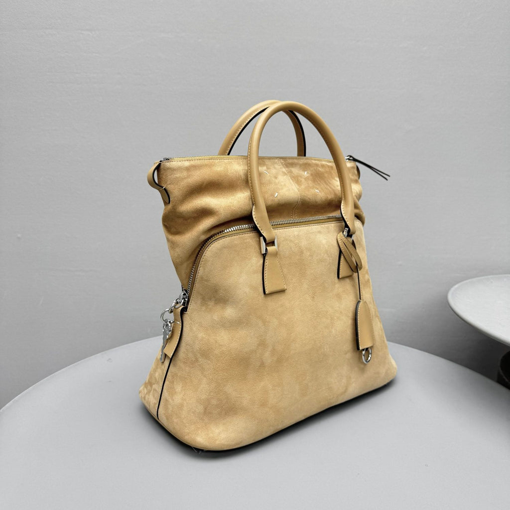 Maison Margiela 5AC Four-Corner Stitching Tote Bag Stylish Clutch Bag Chic Suede Crossbody Bags #194671