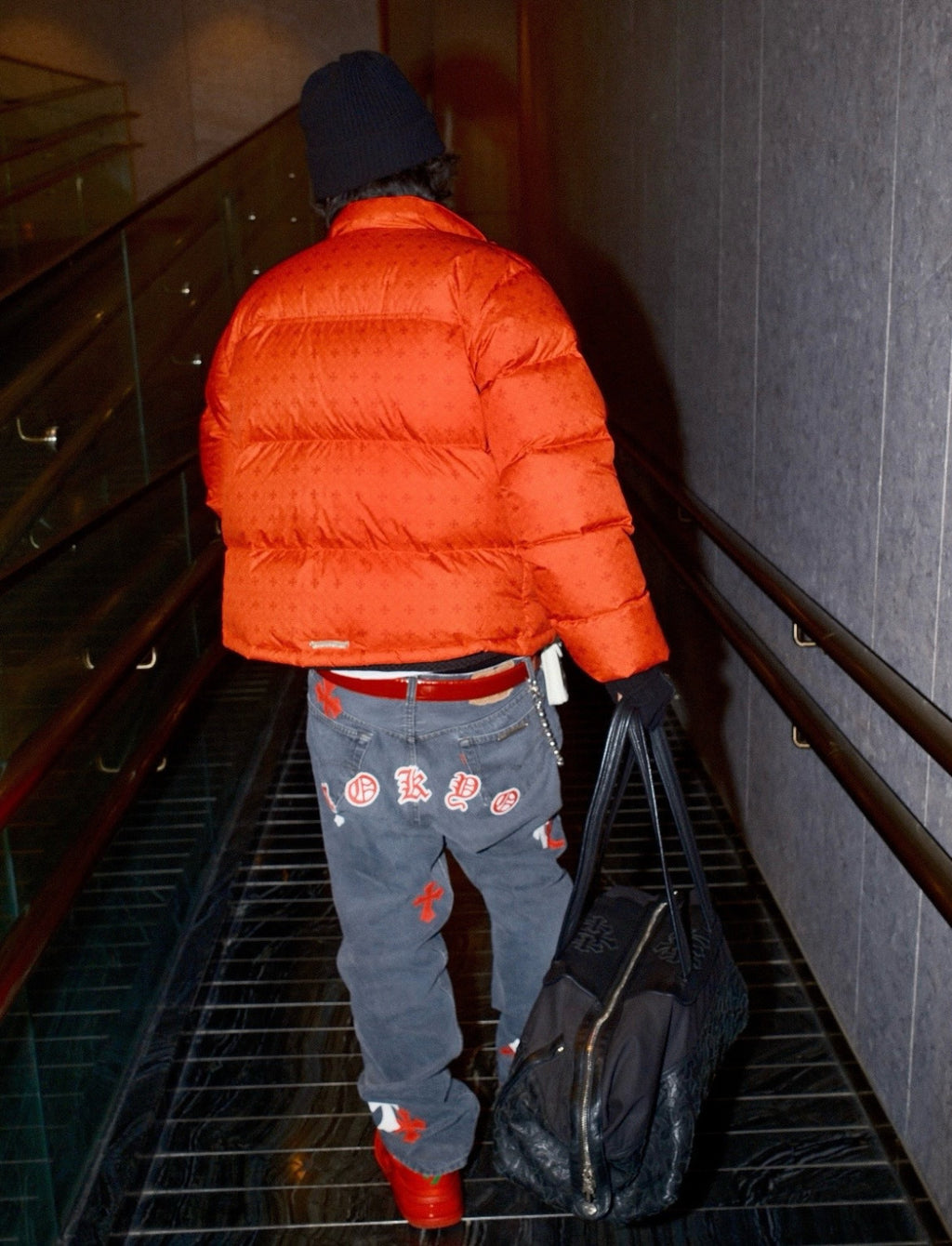 Chrome Hearts Red Goose Down Jacket #375548