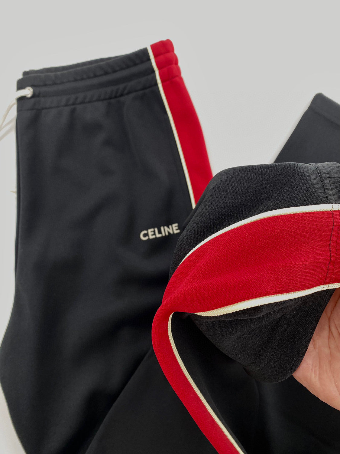 Celine Casual Zip-Up Track Jacket Trouser Set Suit #96227