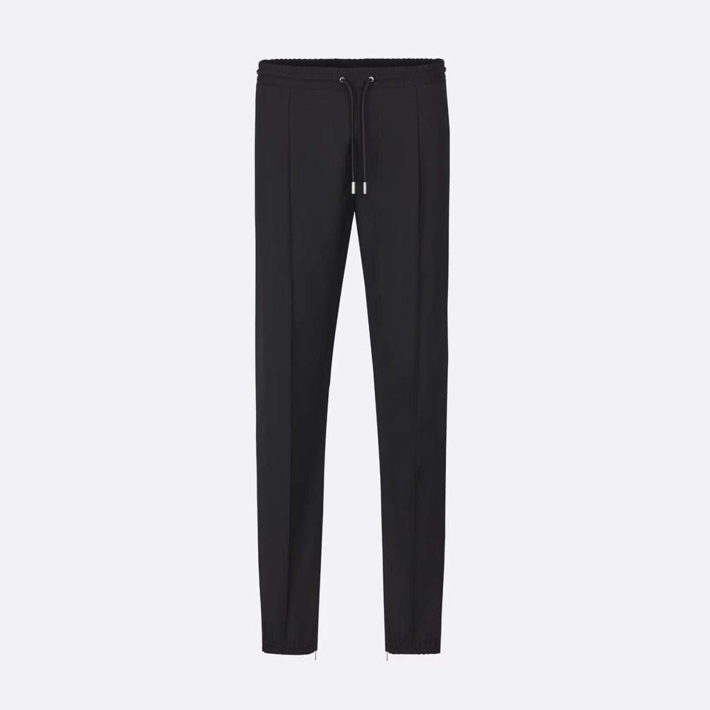 Dior Men's Autumn Grey Polo Neck Long Sleeve Sweatshirt Casual Pants Set Suit #97387