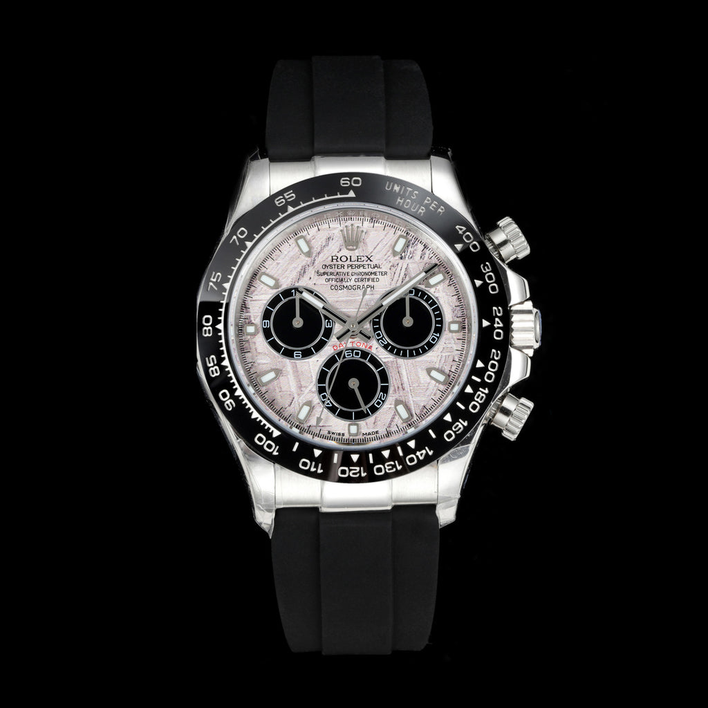 Rolex Men's Classic Solid Color Strap Round Dial Classic Fashion Automatic Mechanical Watch #78121