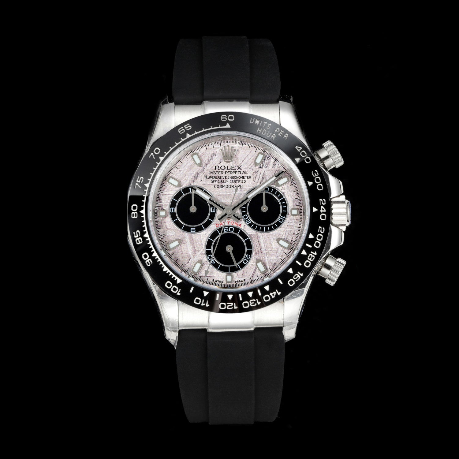 Rolex Men's Classic Solid Color Strap Round Dial Classic Fashion Automatic Mechanical Watch #78121