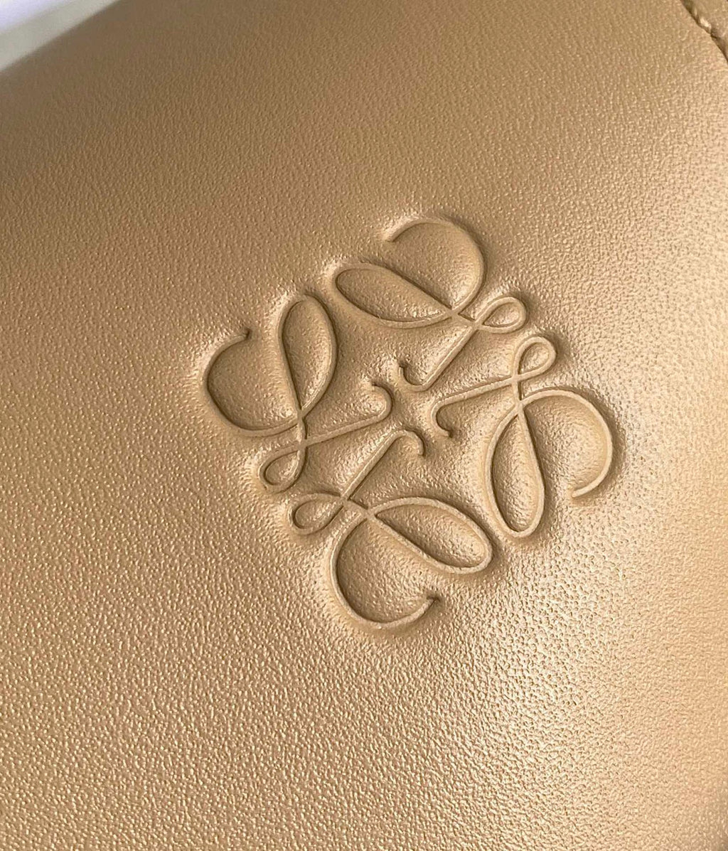 Loewe Women's Solid Colour Adjustable Shoulder Strap Mini Soft Cowhide Jacquard Gate Dual Shoulder Crossbody Handbag Bag Bags #76932