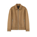 Berluti Men's Autumn And Winter Fashion Trend Casual Solid Color Jacket Long Sleeve Lapel Zipper Wool Jacket Ngvp #7584