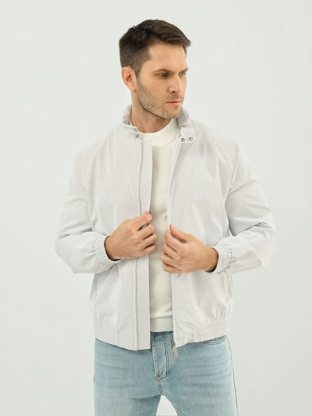 Brunello Cucinelli Top-quality Version Men's Turtleneck Jacket #375491