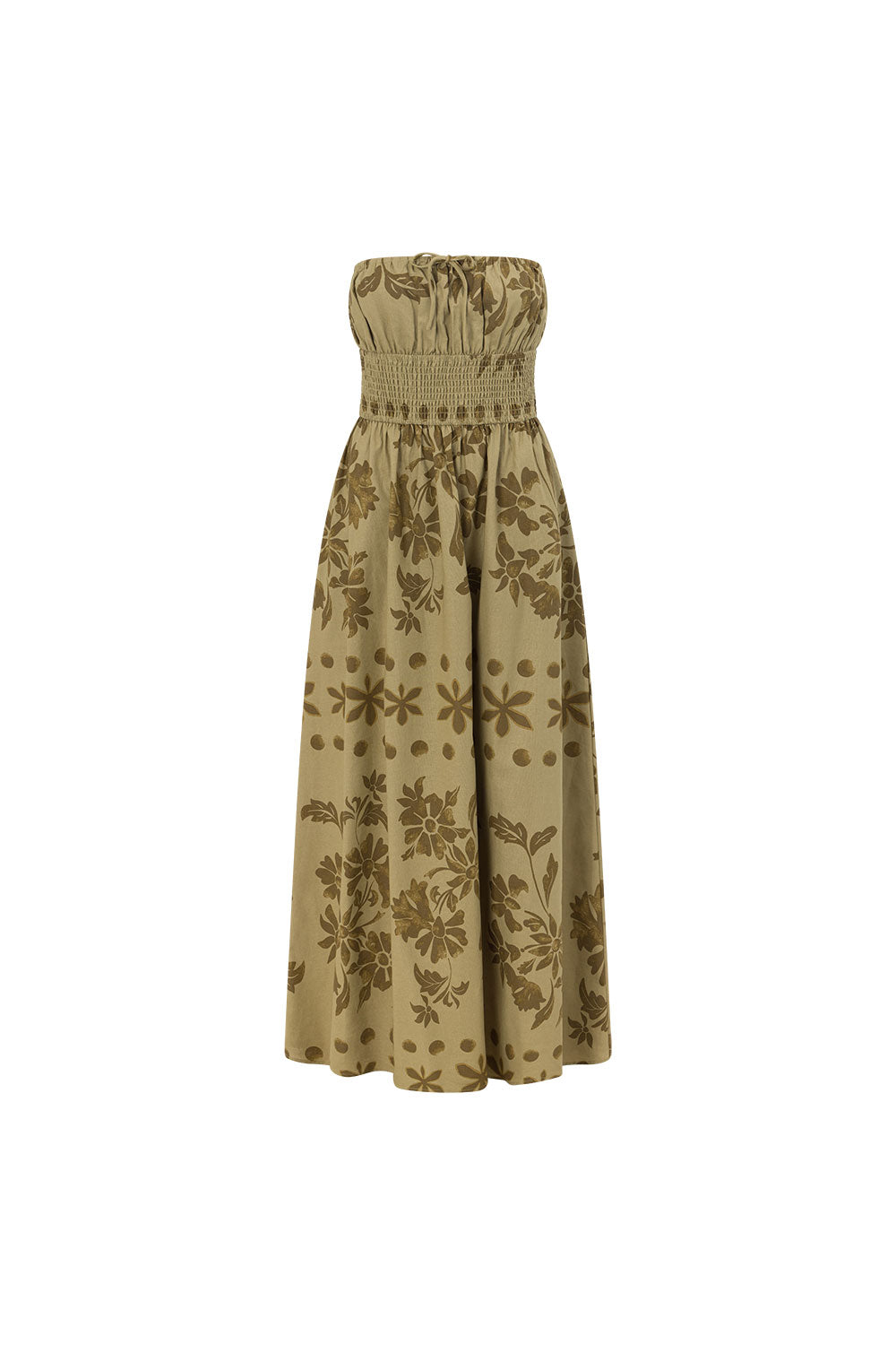 Vivo Dress - Ancienne Green