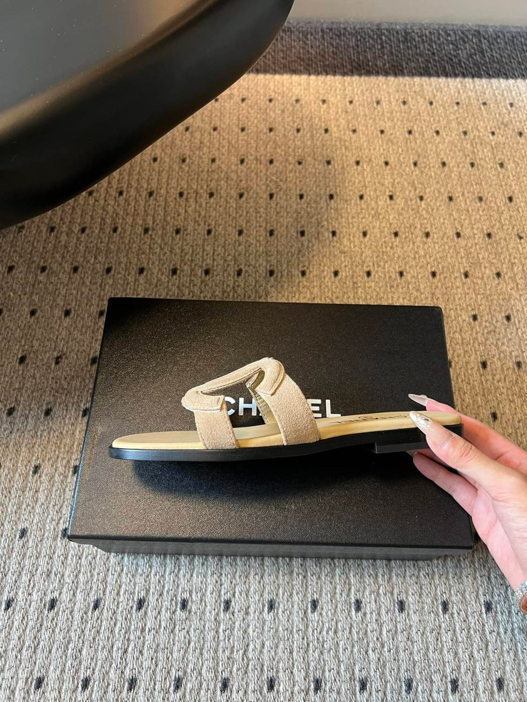 Chanel CC slippers sandals #378238