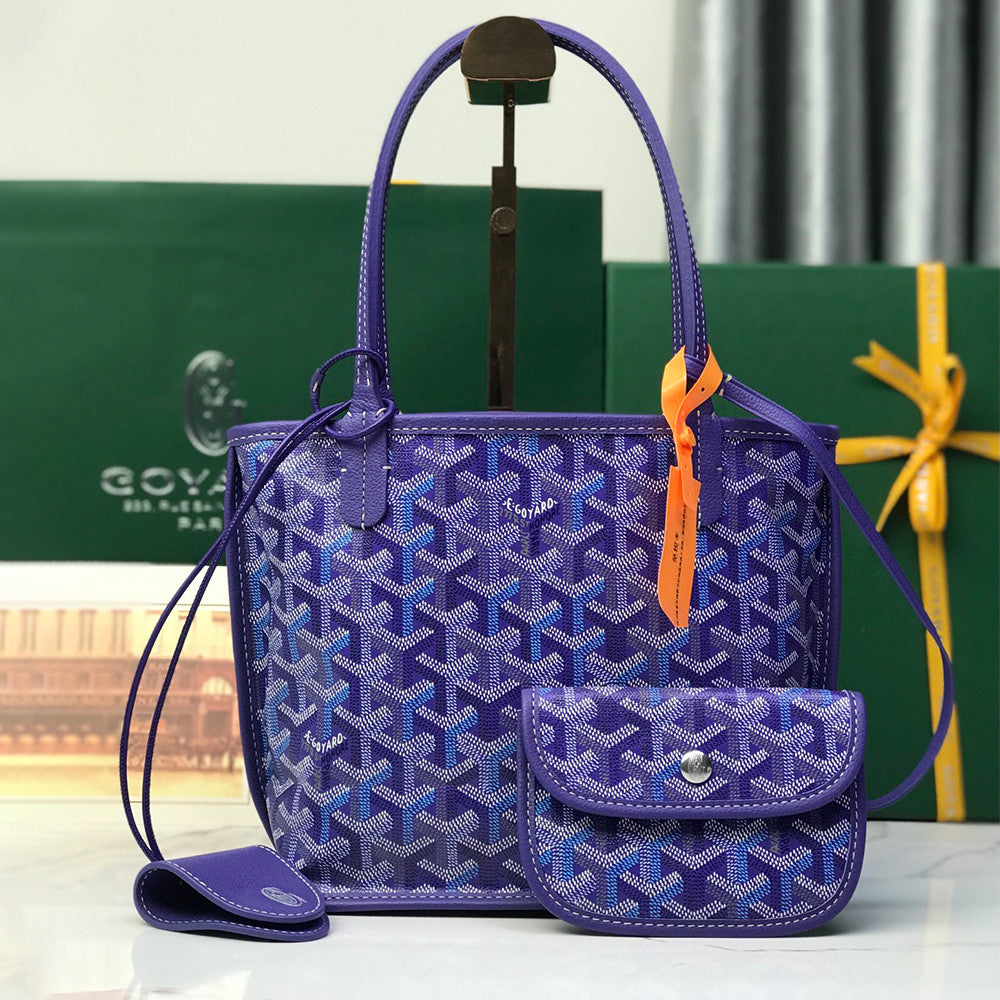Goyard Four Seasons Colorful Collection Anjou Mini Bags Clutch Bags Card Holders Handbags Fashionable Casual Commuter Bag Bags #196819