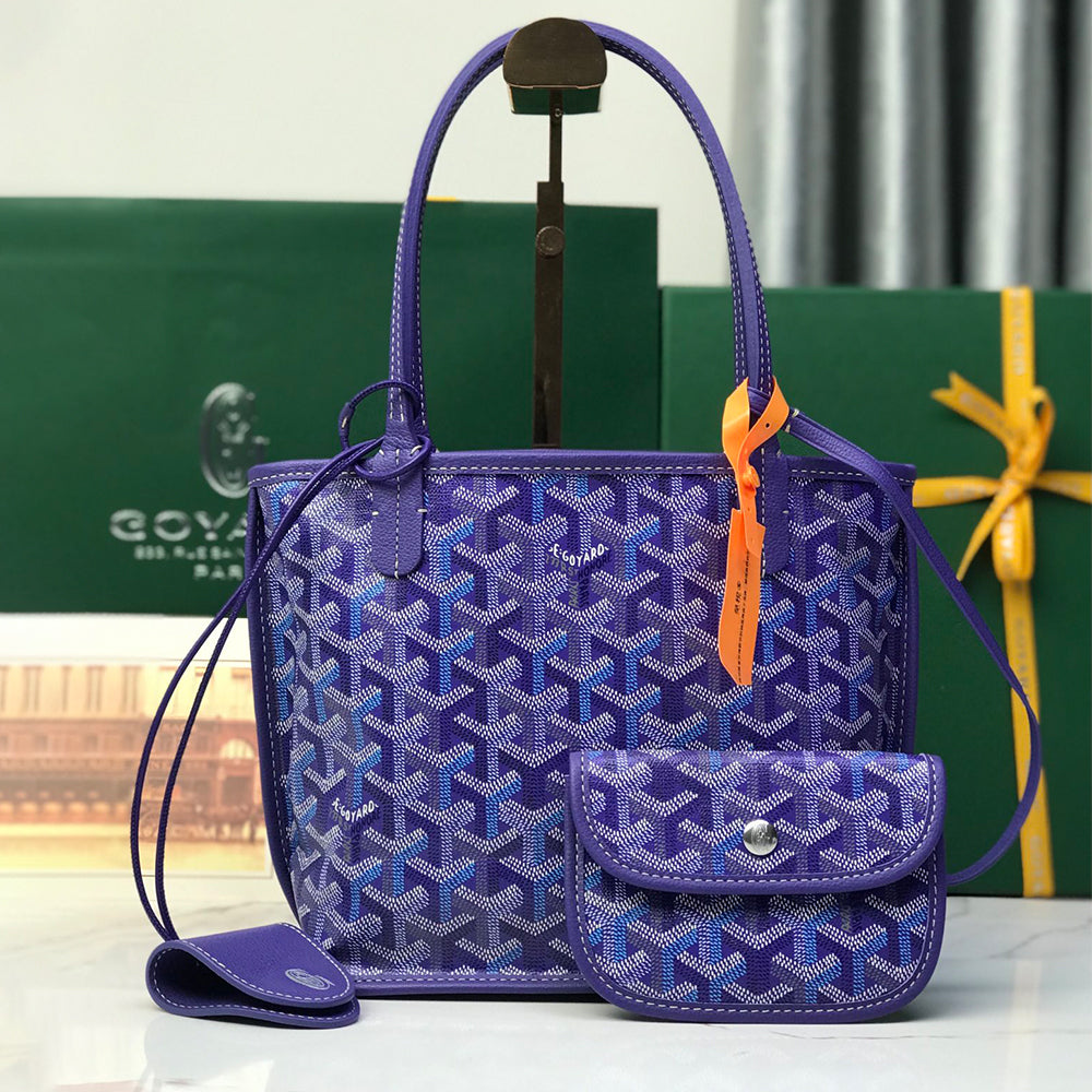 Goyard Four Seasons Colorful Collection Anjou Mini Bags Clutch Bags Card Holders Handbags Fashionable Casual Commuter Bag Bags #196819