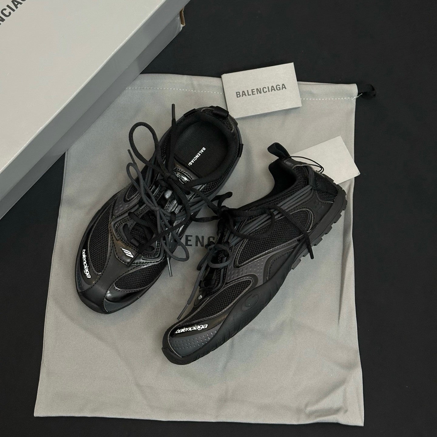 Balenciaga Radar Gradient Lines Sneaker #386998