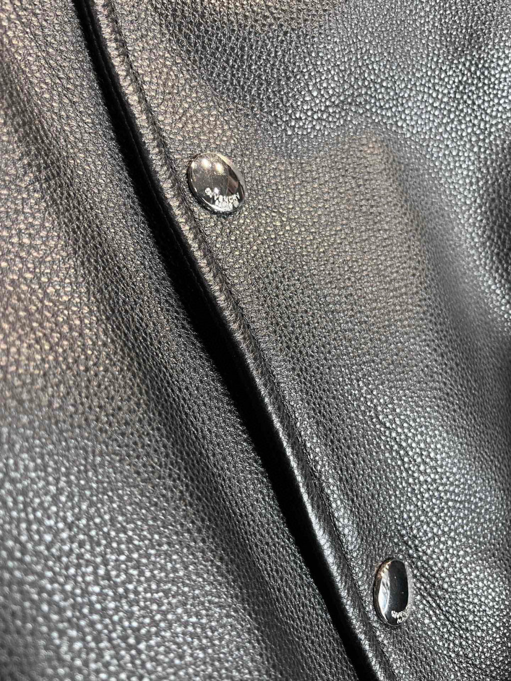 Givenchy Buttoned Leather Jacket #4674