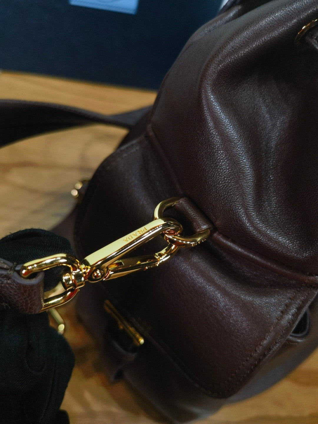 Prada Autumn/Winter 2025 Explore Collection Nappa Leather Backpack Shoulder Bag 1BZ080 Bags #82541A