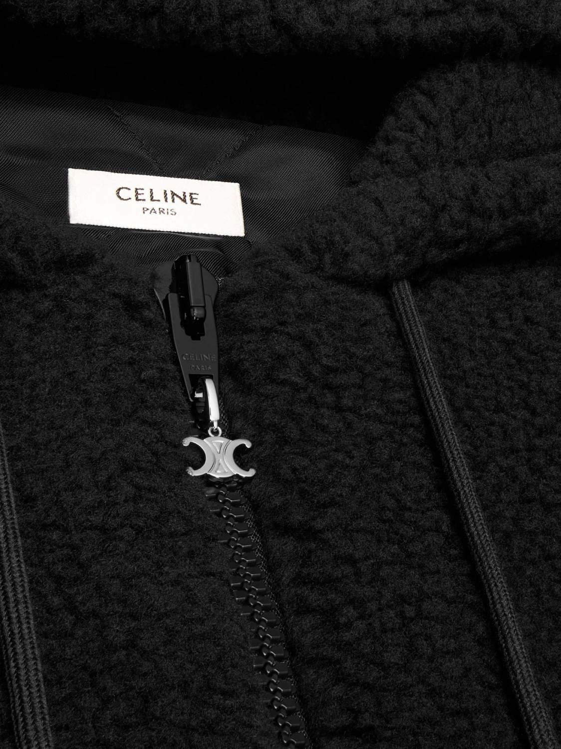 Celine Women's and Men's Embroidered Suede Padded Jacket stylish And Simple Wool And Cotton Jacket #332441
