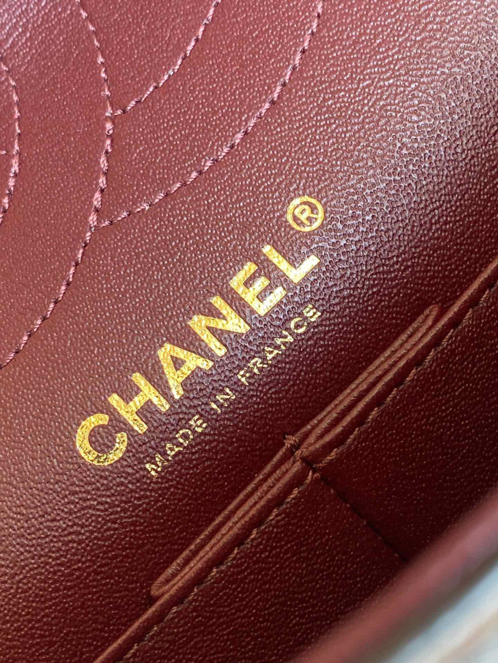Chanel 2.55 Handbag Aged Calfskin Gold-Tone Metal #333121