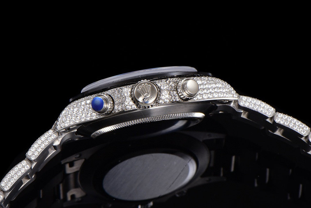 Rolex Cosmograph Stainless Steel and Diamonds Mechanical Watch #97786