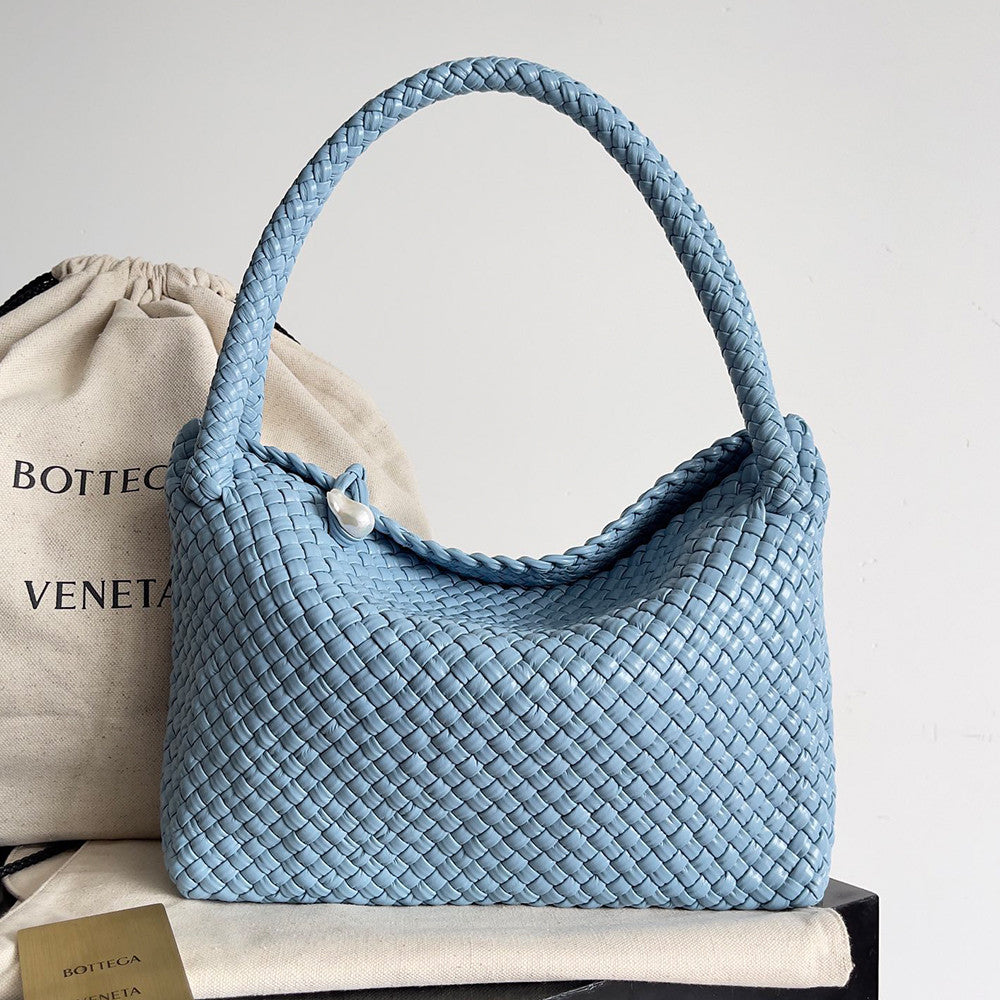 Bottega Veneta Tosca Shoulder Bag Intreccio-woven Leather Shoulder Bag Men's And Women's Sculptural Spherical Details A Classic Clutch Bags 716974V2EZ01019 #195277