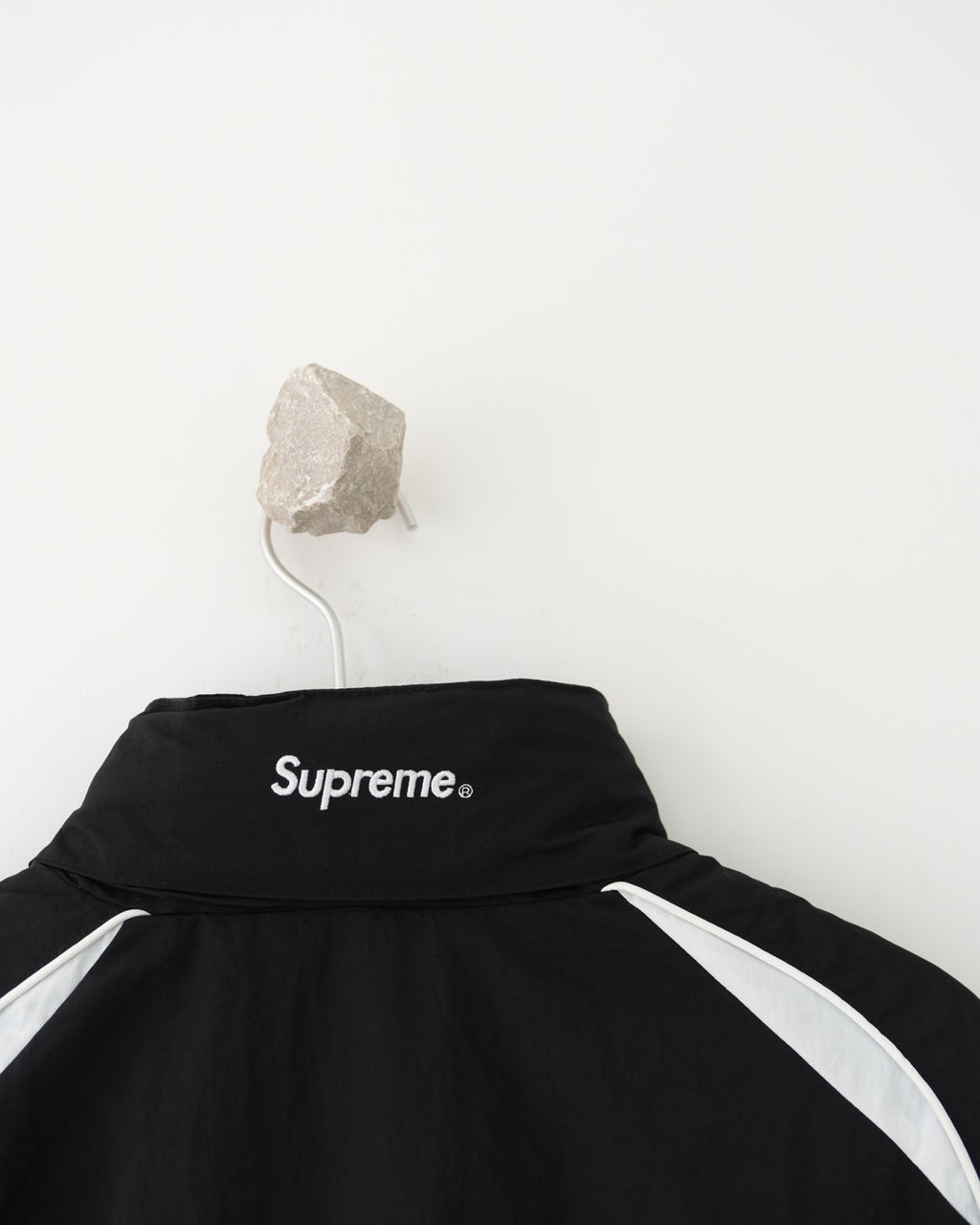 Supreme Week 11 X Umbro Men's And Women's Spring And Fall Black Collar Zipper Long Sleeve Jacket #73162
