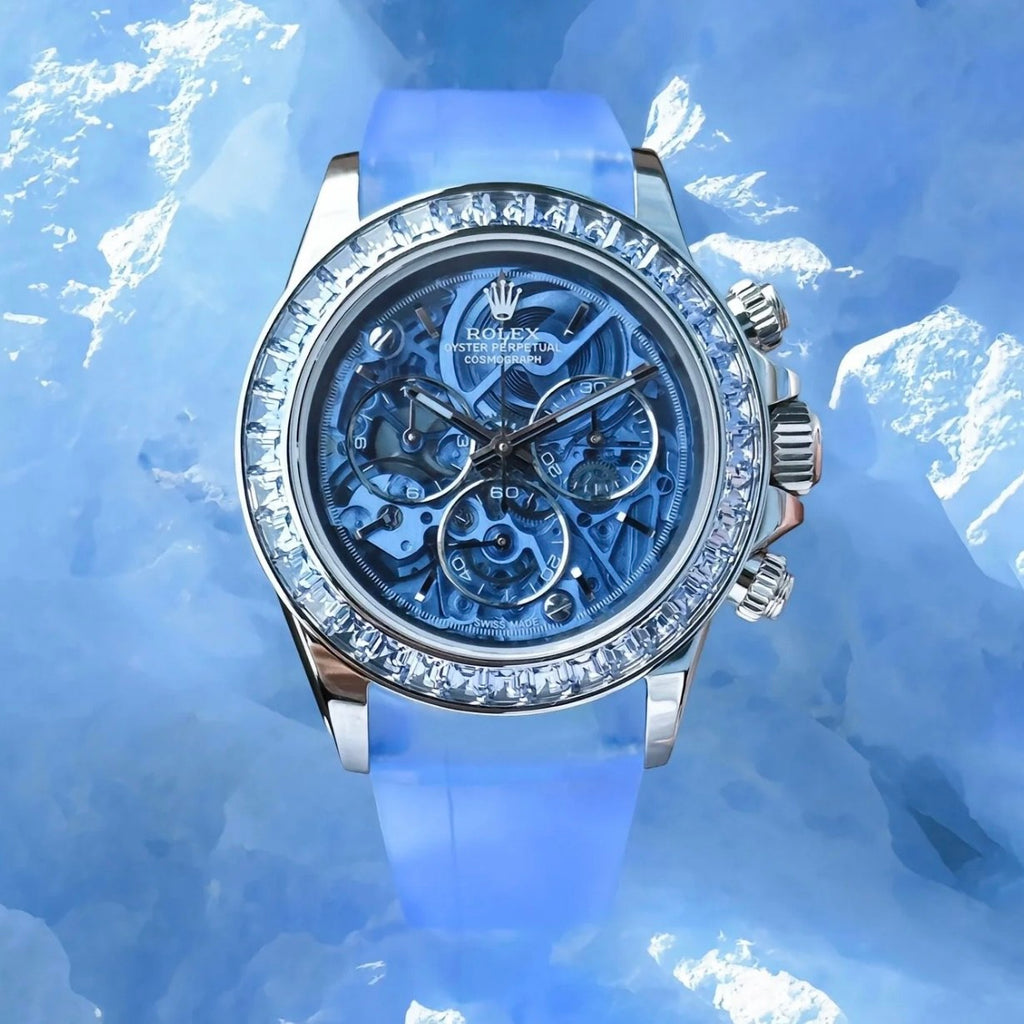 Rolex Men's Automatic Mechanical Movement Waterproof Sapphire Dial Silicone Strap Watch #72394