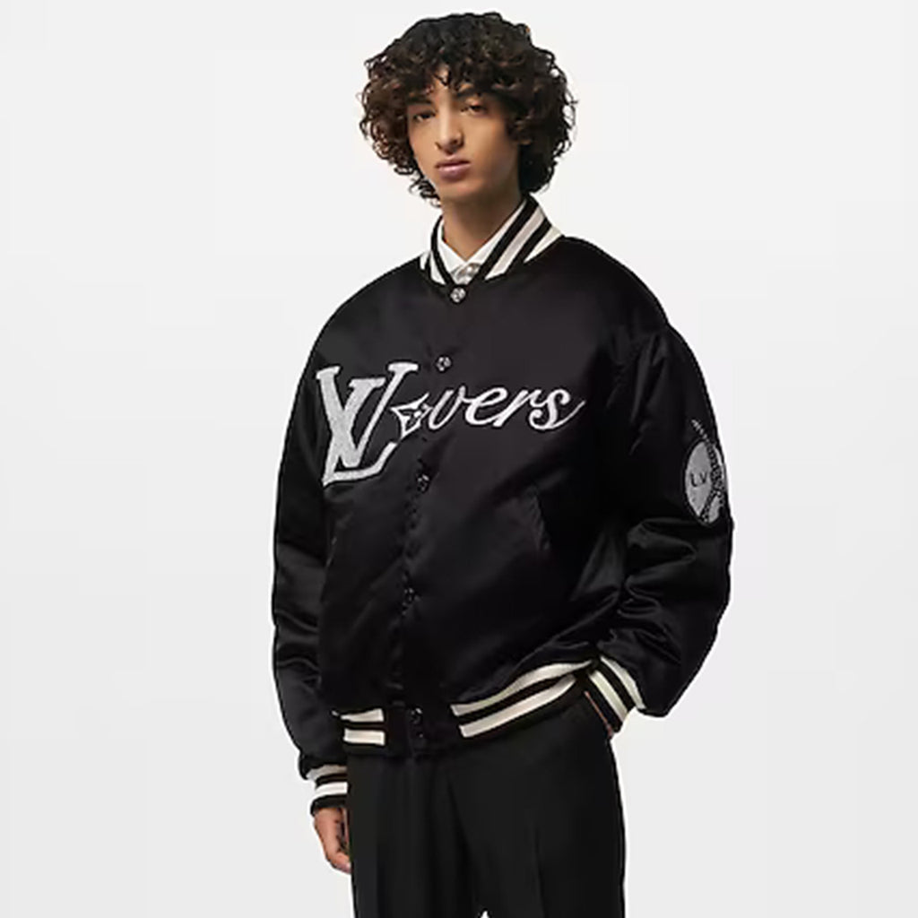 Louis Vuitton Men's Spring And Autumn Fashion With Diamond Logo Baseball Clothing Colorblocking New Casual Jacket  #98242