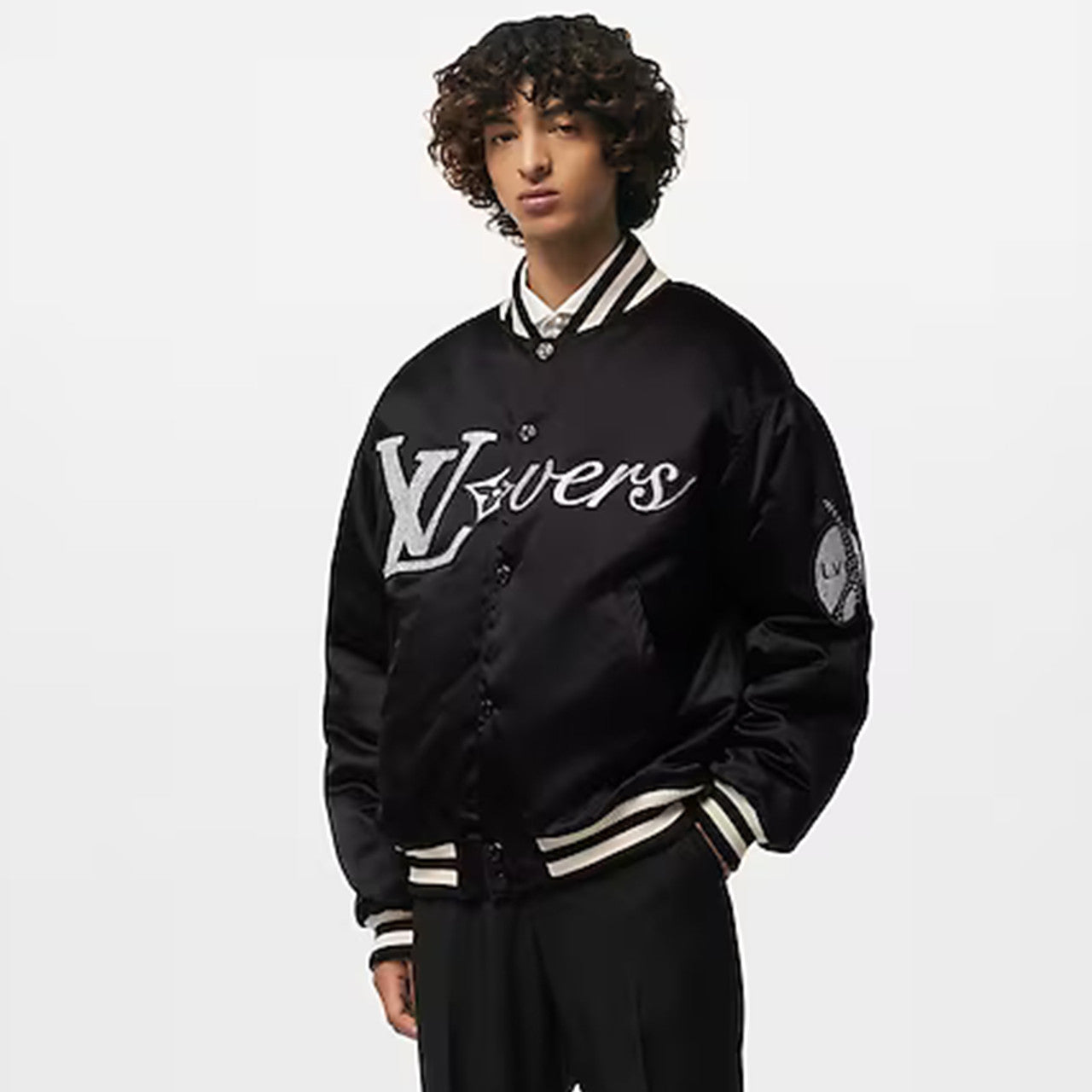 Louis Vuitton Men's Spring And Autumn Fashion With Diamond Logo Baseball Clothing Colorblocking New Casual Jacket  #98242