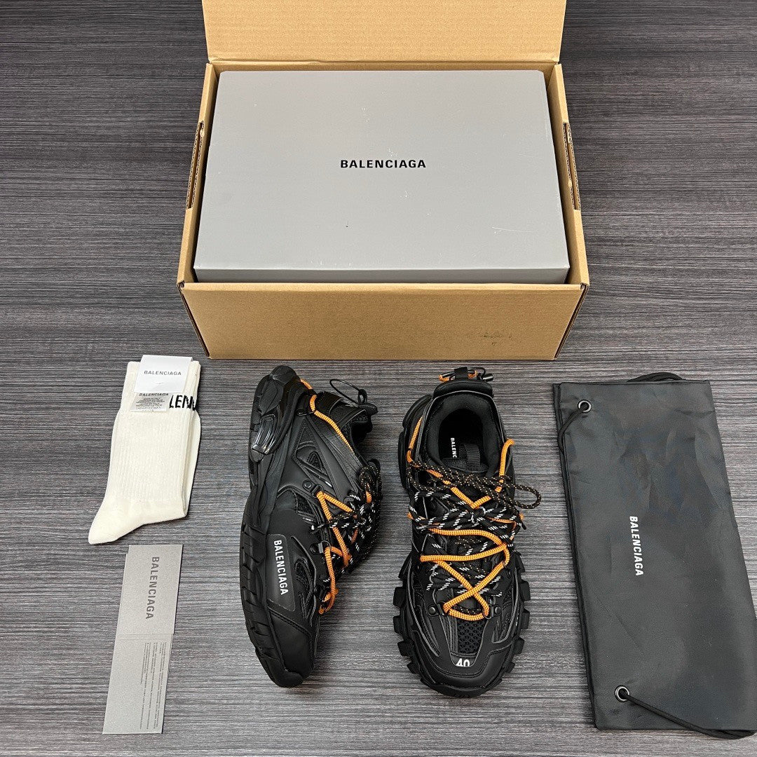Balenciaga Men's and Women's Track Trail Laces Sneaker #334801