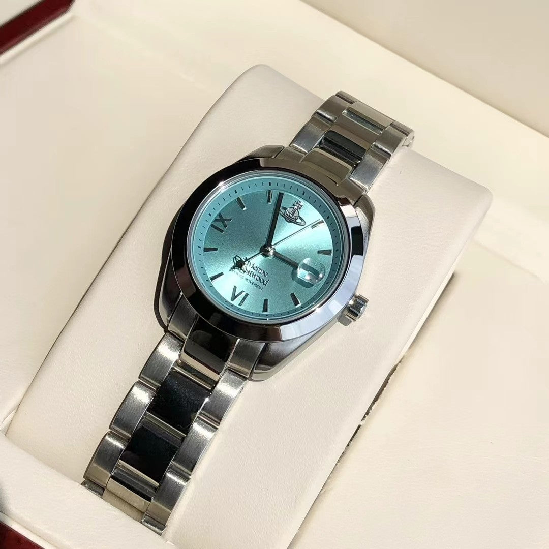 Vivienne Westwood Women's 30m Waterproof Solid Color Dial Quartz Movement Watch #72245