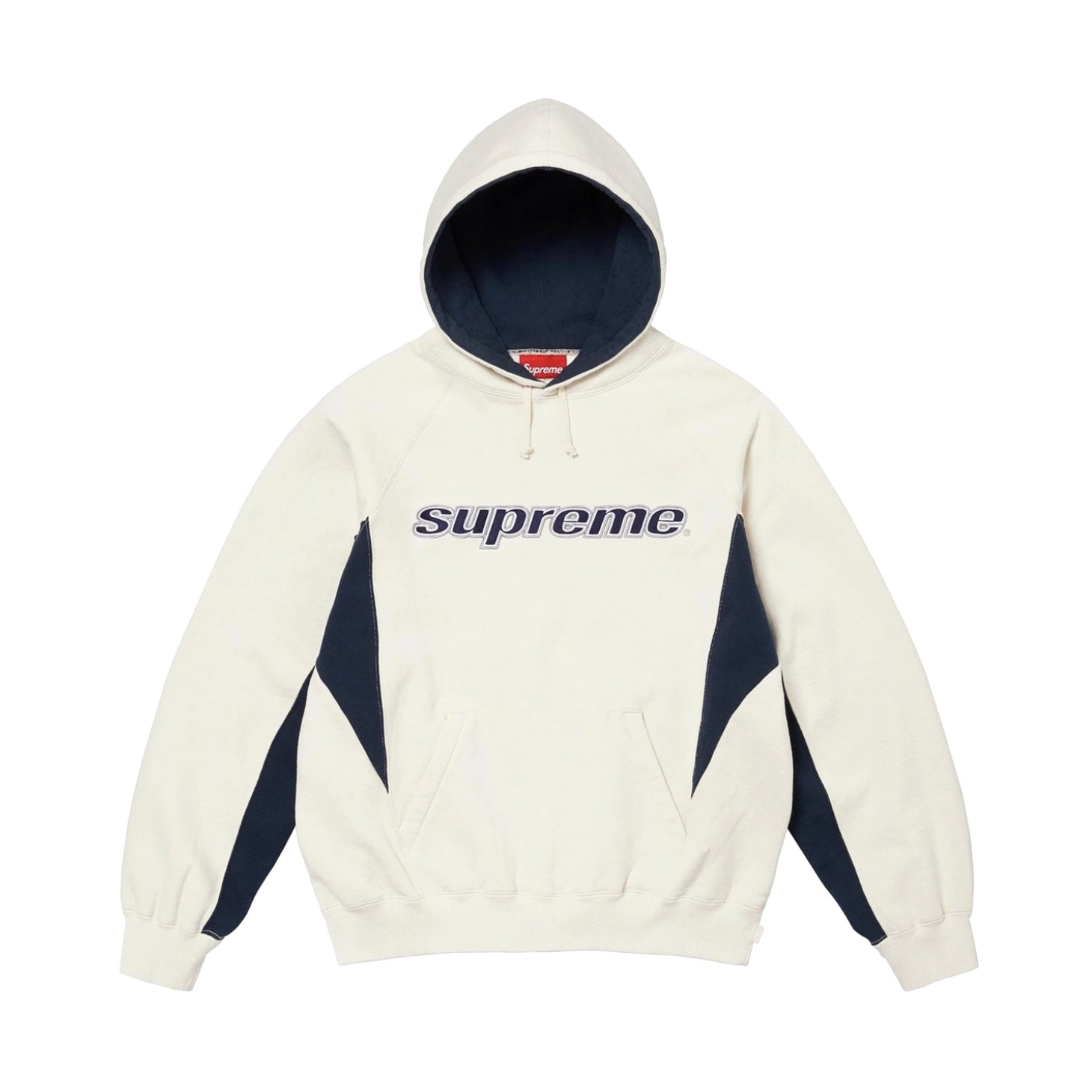 Supreme Men's and Women's Spring and Fall Embroidered Logo Printed Pattern Drawstring Padded Hooded Sweatshirt #75795