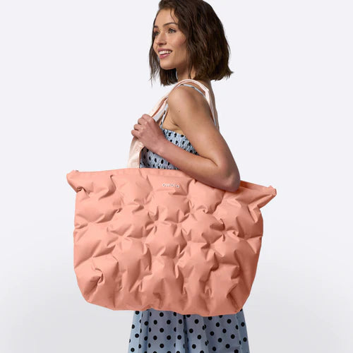 Owala The Cloud Inflatable insulation. Packs flat. 16L capacity Rosewood