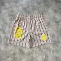 Eric Emanuel Striped Shorts Khaki