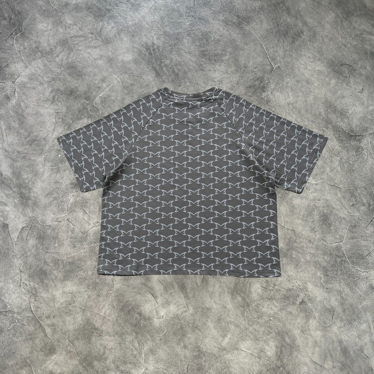 Mertra Full Printed T-Shirt Grey