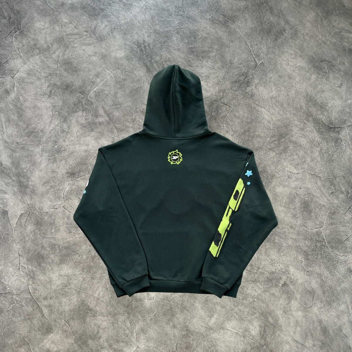 Broken Planet Glow-in-the-Dark Alien Hoodie