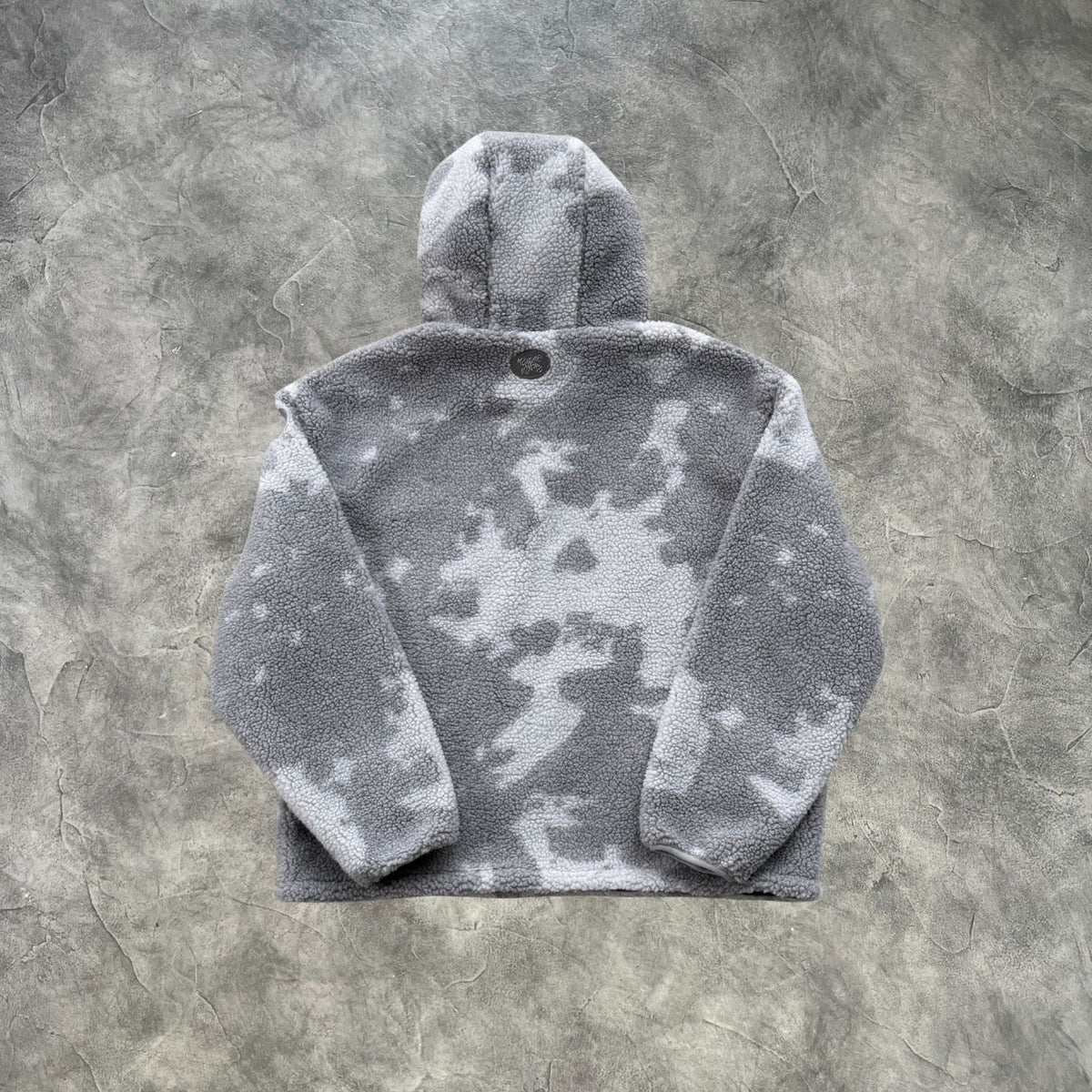 Mertra Lambswool Pullover Hoodie Grey