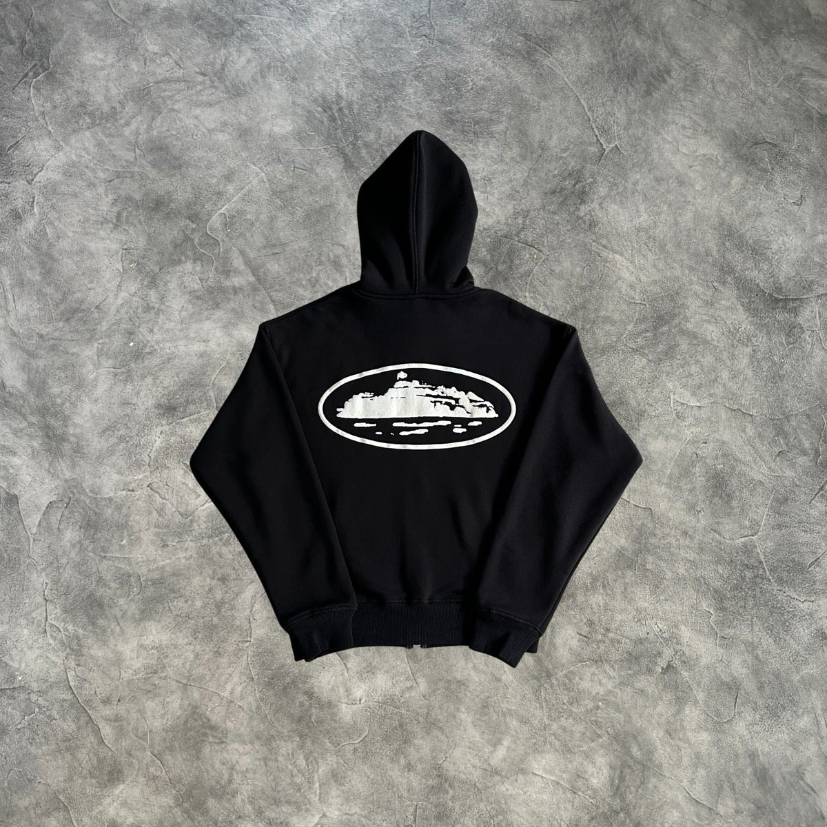 Corteiz Zip-Up Tracksuit Black