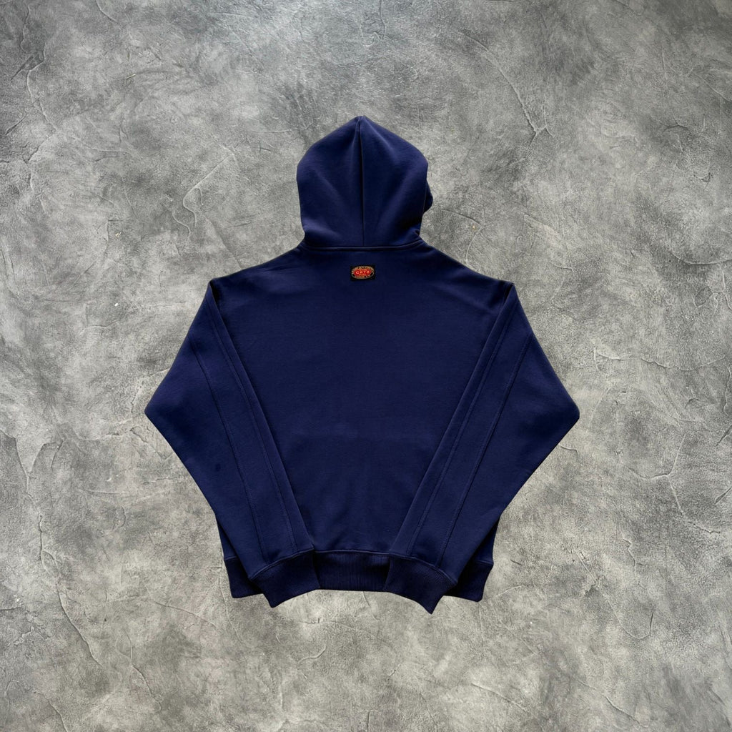 Corteiz Evil Zip-Up Tracksuit Navy Blue