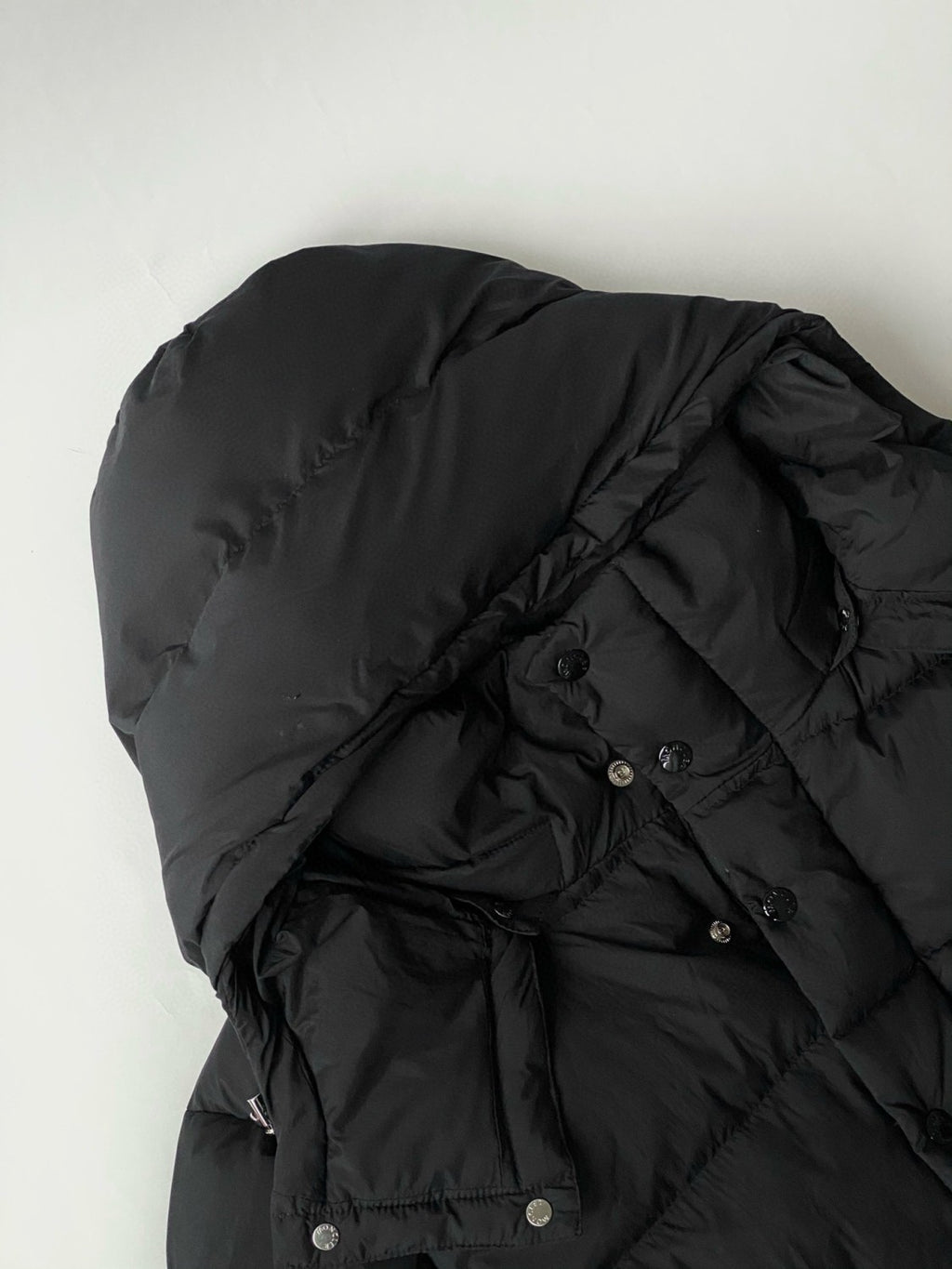 Moncler Men's Winter Solid Color Hooded Zipper Long Sleeve Puffer Down Jacket #74216