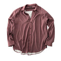 Balenciaga Men's Fall And Winter Show Models Y2k Vintage Dark Burgundy Plaid Shirt Loose Silhouette Lycra Fiber Single-breasted Lapel Shirt Jacket Ngvp #2471