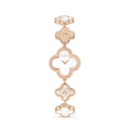 Van Cleef & Arpels Sweet Alhambra Four Leaf Clover Jewelry Watch in 18K Genuine Gold #97153