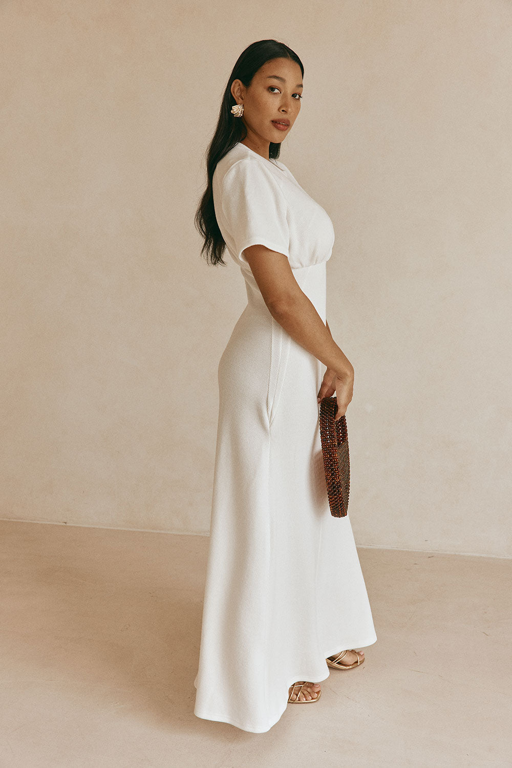 Gizelle Dress - White
