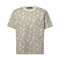 LOUIS VUITTON Jacquard Signature Short-Sleeved Crewneck #377408