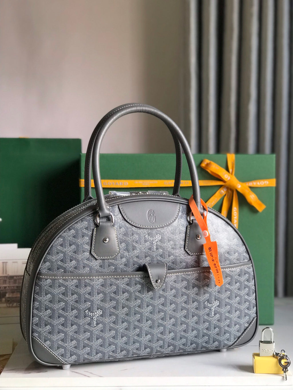 Goyard Large Bowling Bag Classic High-end Shoulder Bag Crossbody Bag Elegant Clutch Stylish Luxurious And Exquisite Bag Bags #196816