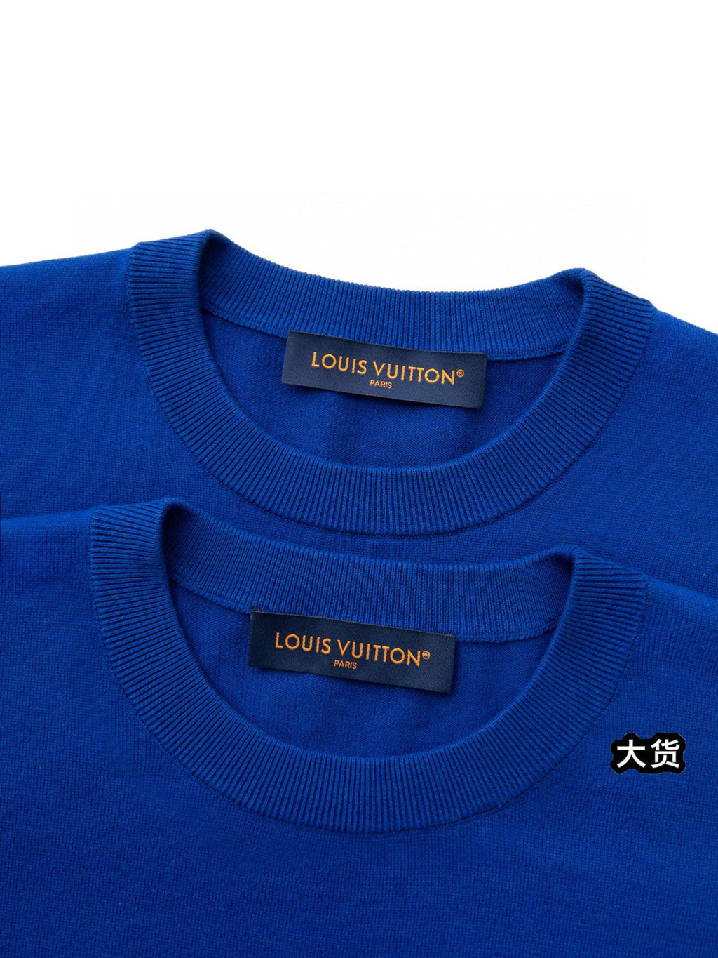 Louis Vuitton Men's Summer Colour Block Letter Print Round Neck Cotton Short Sleeve T-Shirt #76788