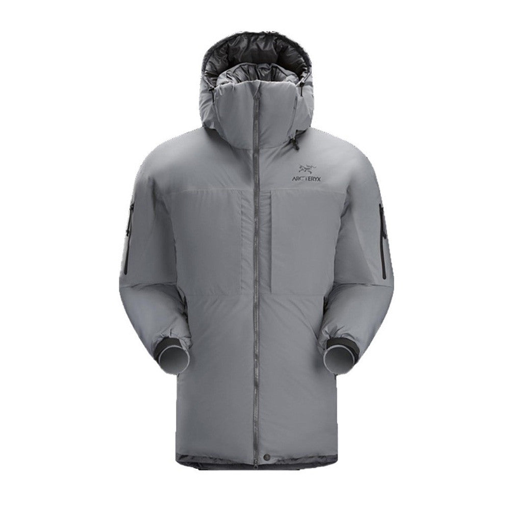 Arcteryx Men's Winter Camouflage Fit Zipper Windproof Hooded Solid Color Long Sleeve Coat Puffer Down Jacket Ngvp #7693