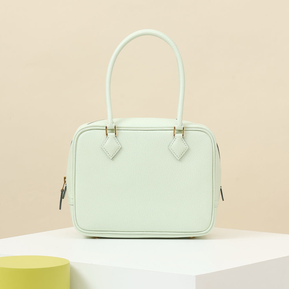 Hermes Plume 21 Mini Handbag Goatskin Tote Bag Solid Colour Fashionable And Elegant Crossbody Bag Luxury Square Clutch Bags Pl200230 #197374