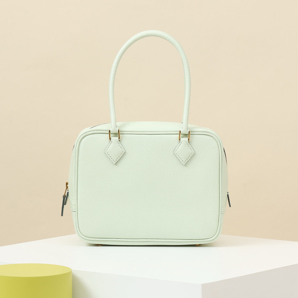 Hermes Plume 21 Mini Handbag Goatskin Tote Bag Solid Colour Fashionable And Elegant Crossbody Bag Luxury Square Clutch Bags Pl200230 #197374