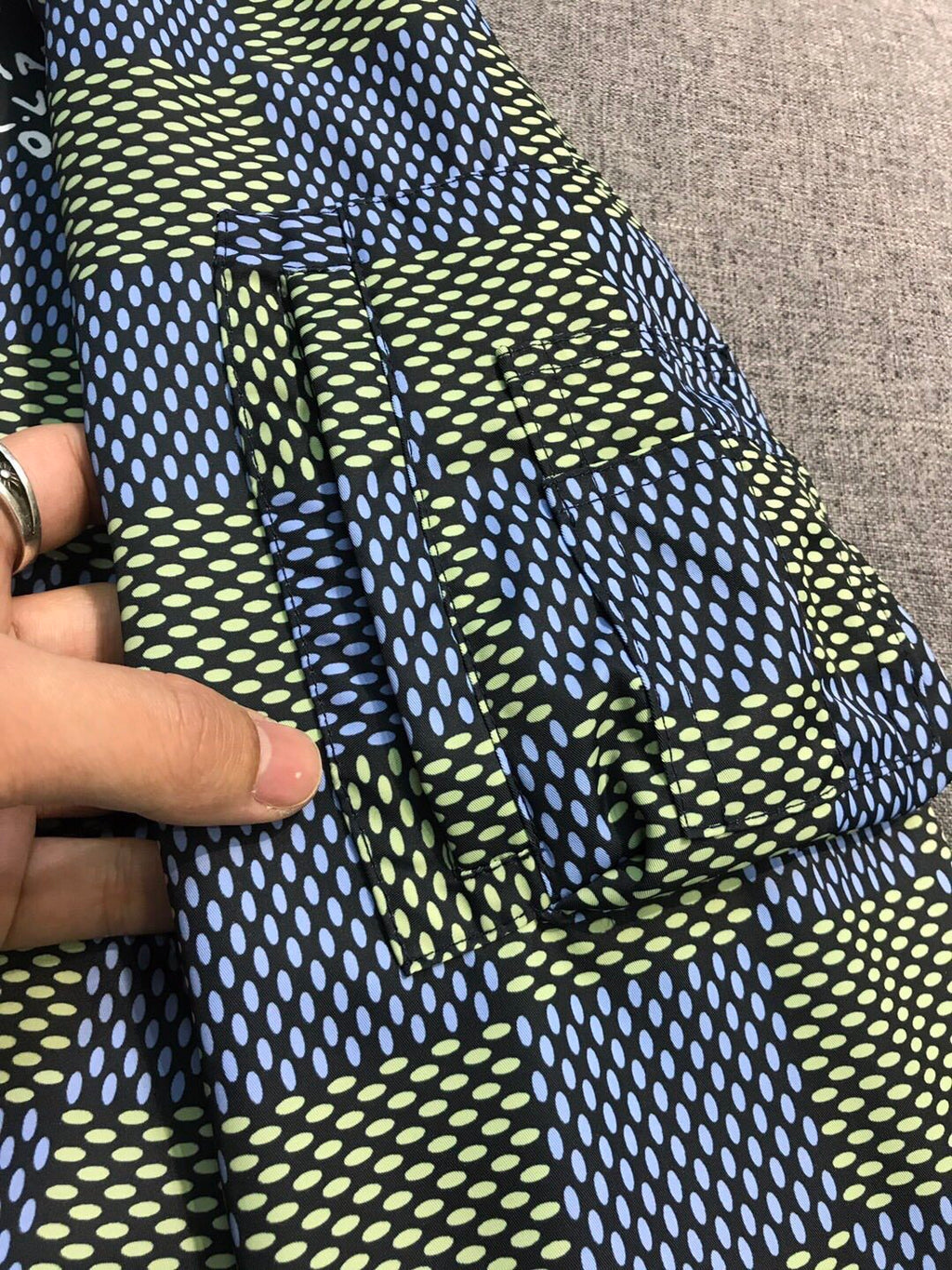 Louis Vuitton Men's Spring and Autumn Plaid Reversible Windproof Hooded Zipper Long Sleeve Jacket #75341