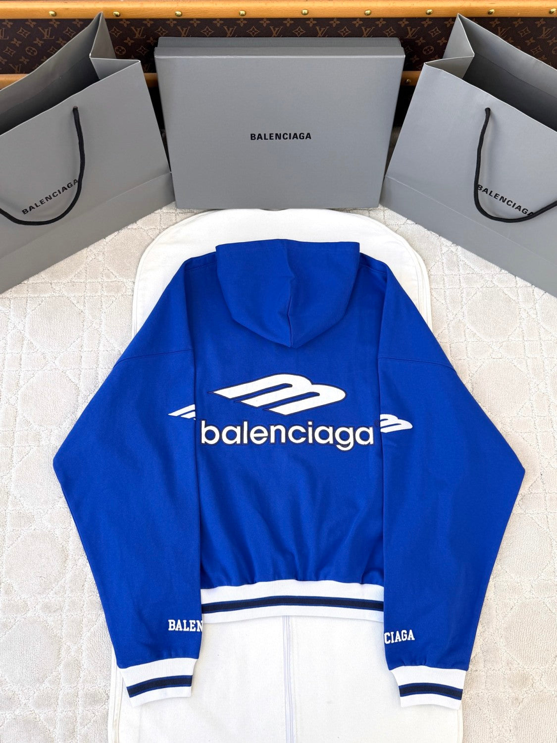 Balenciaga 3b Football Polo Hoodie #377629