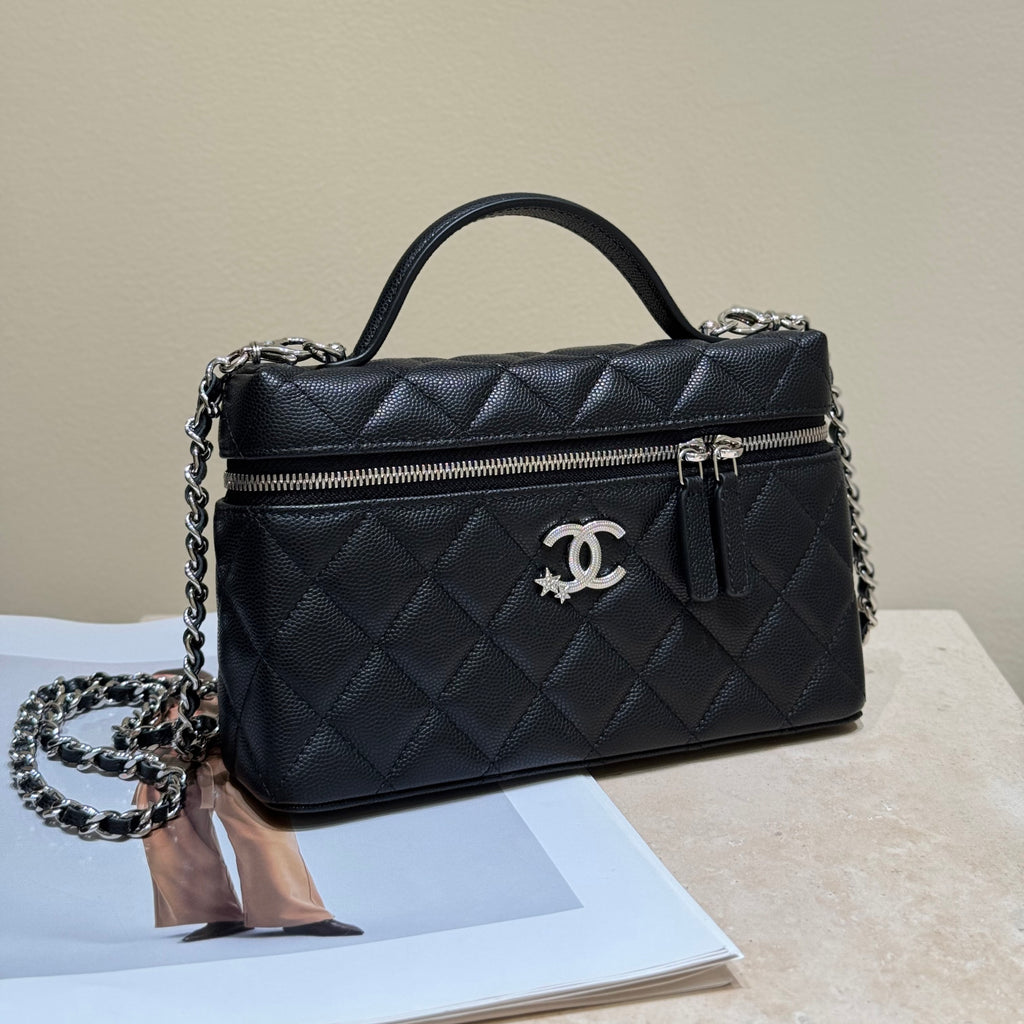 Chanel Women's Fashion Classic Solid Color Leather Diamond Quilted Flap Zipper Chain Bag Crossbody Shoulder Bag Bags AP4854-B21489-94305 #79524