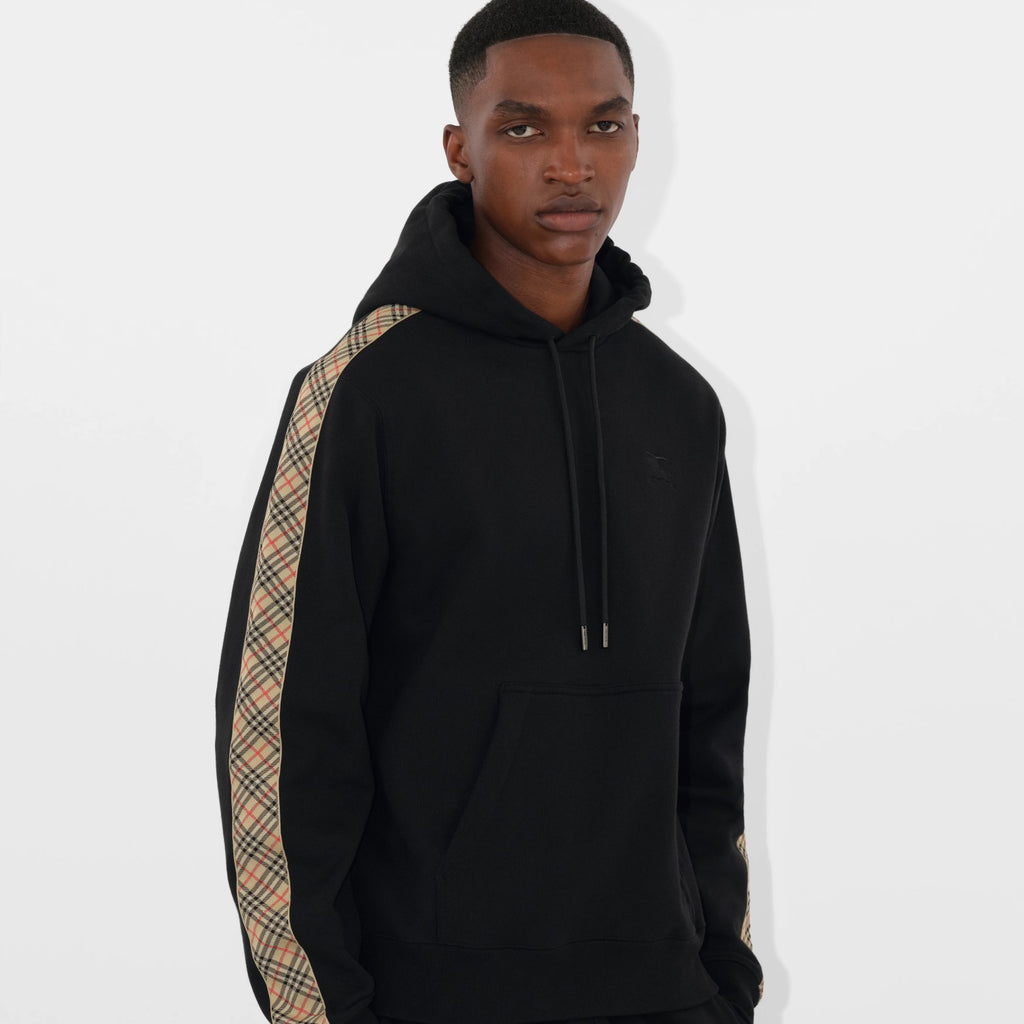 Burberry Men's Spring/Fall Fashion Casual Hooded Zipper Checkered Decorative Cotton Hoodie Jacket #78598