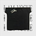 Opium Yvl Style Playboicarti Black Canvas os Fit Loose Solid Color Vest tee Men's Spring/Summer Fashion Trend High Street T-Shirt Ngvp #2411